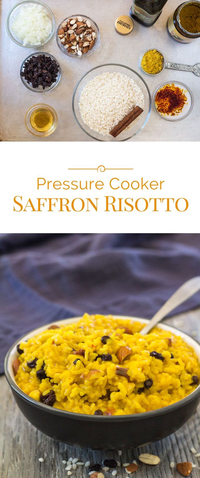 Delicious Saffron Risotto