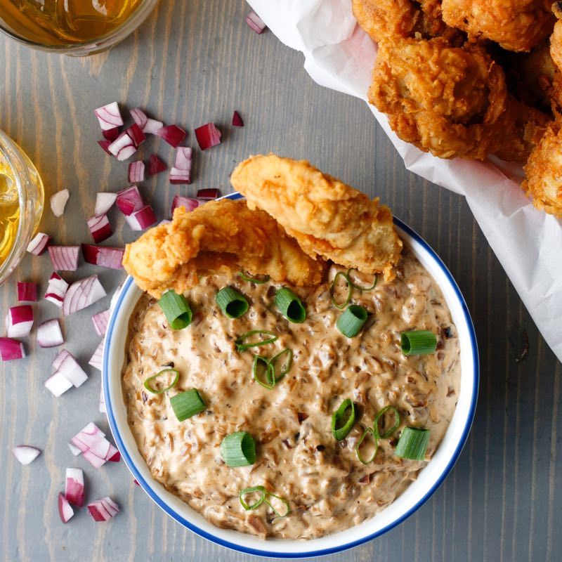 Kentucky Bourbon Onion Dip