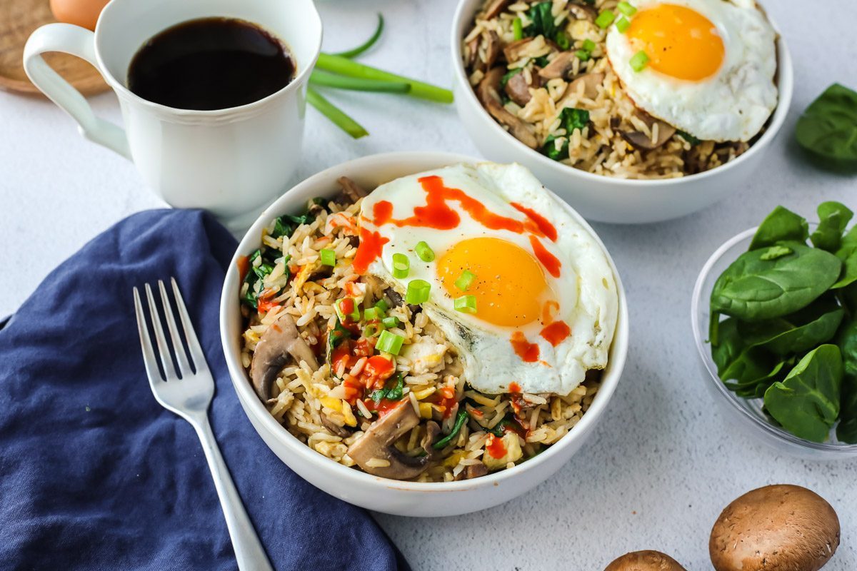 Breakfast Rice Bowl - I Heart Vegetables
