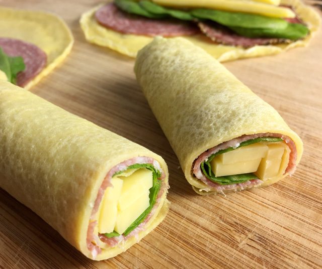 Flourless Crepe Tortillas