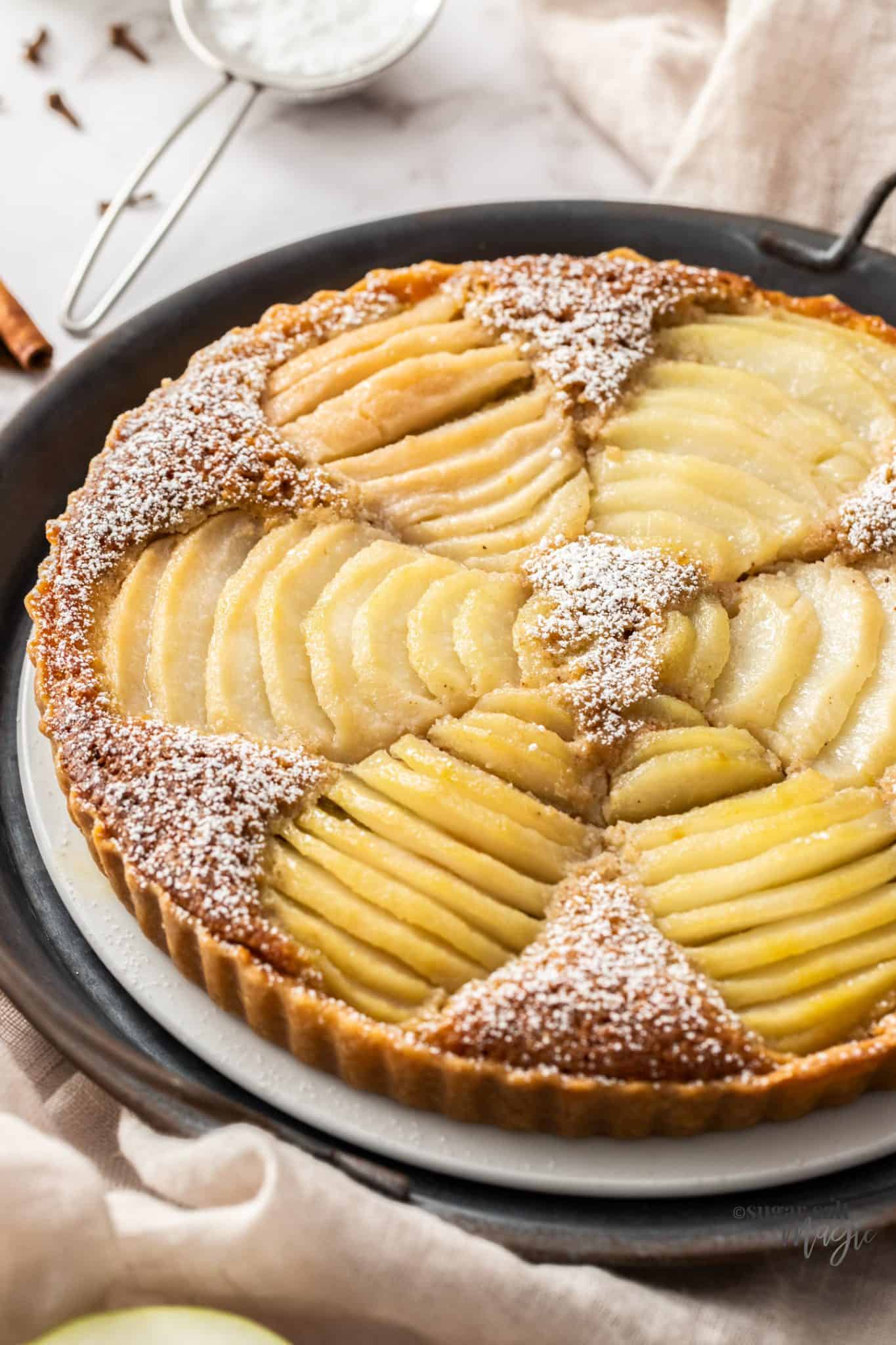 Pear Frangipane Tart
