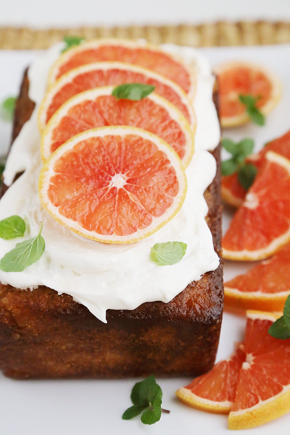 Super Moist Grapefruit Cake