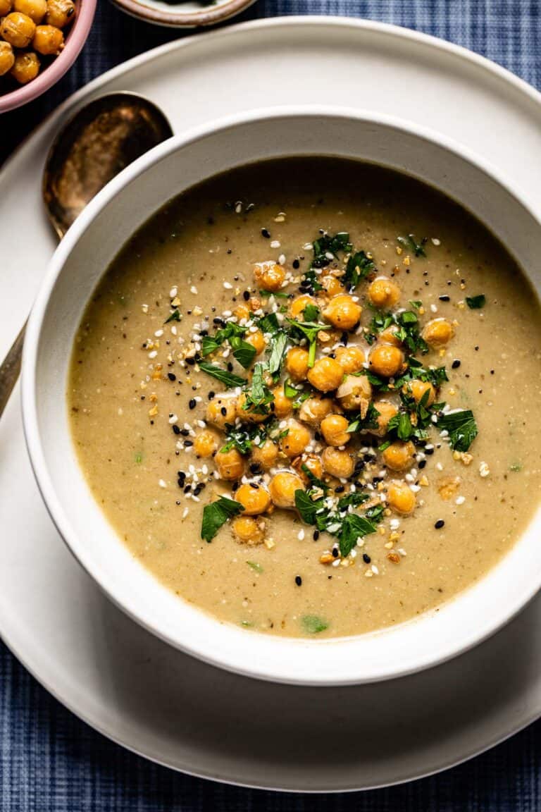 Roasted Eggplant Soup