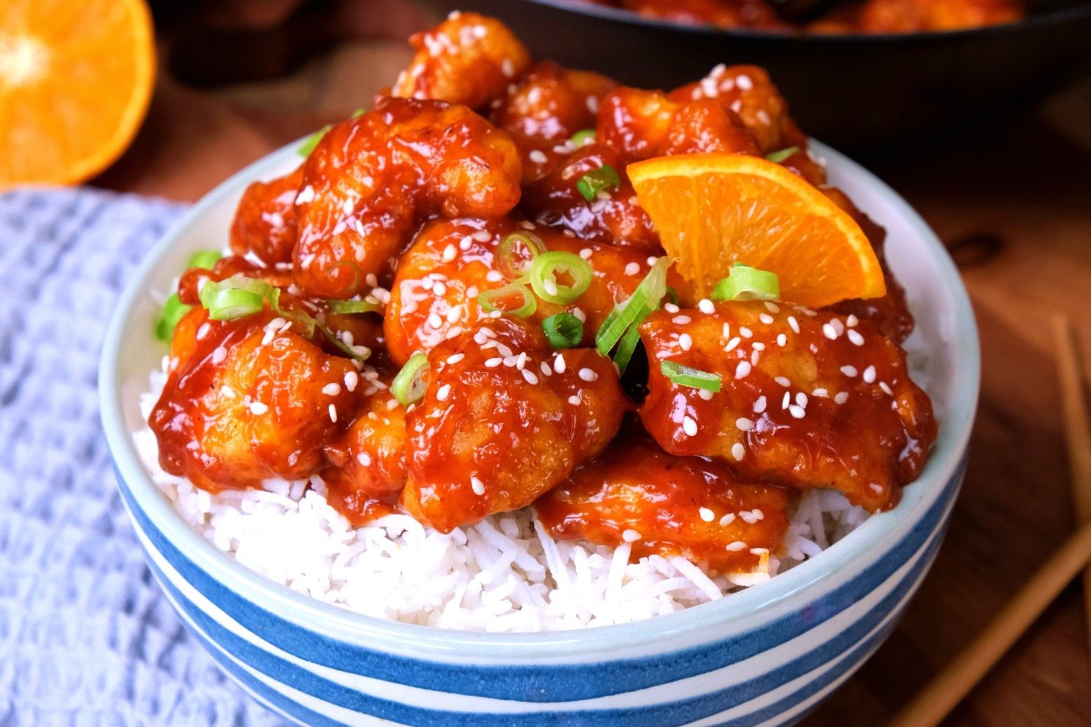 Sticky Orange Chicken