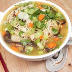 Cambodian Lemongrass Chicken Soup