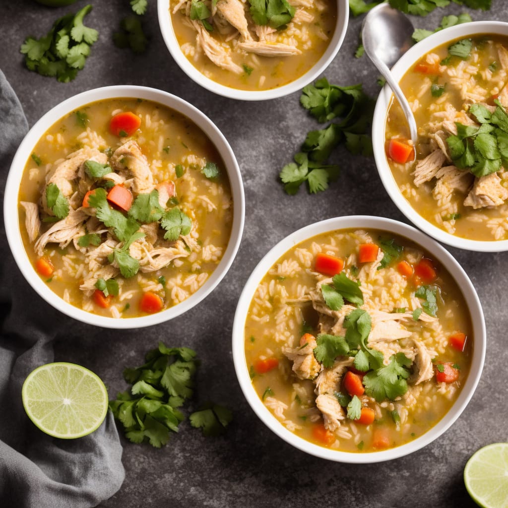 Mexican Chicken and Rice Soup (Sopa de Pollo y Arroz)