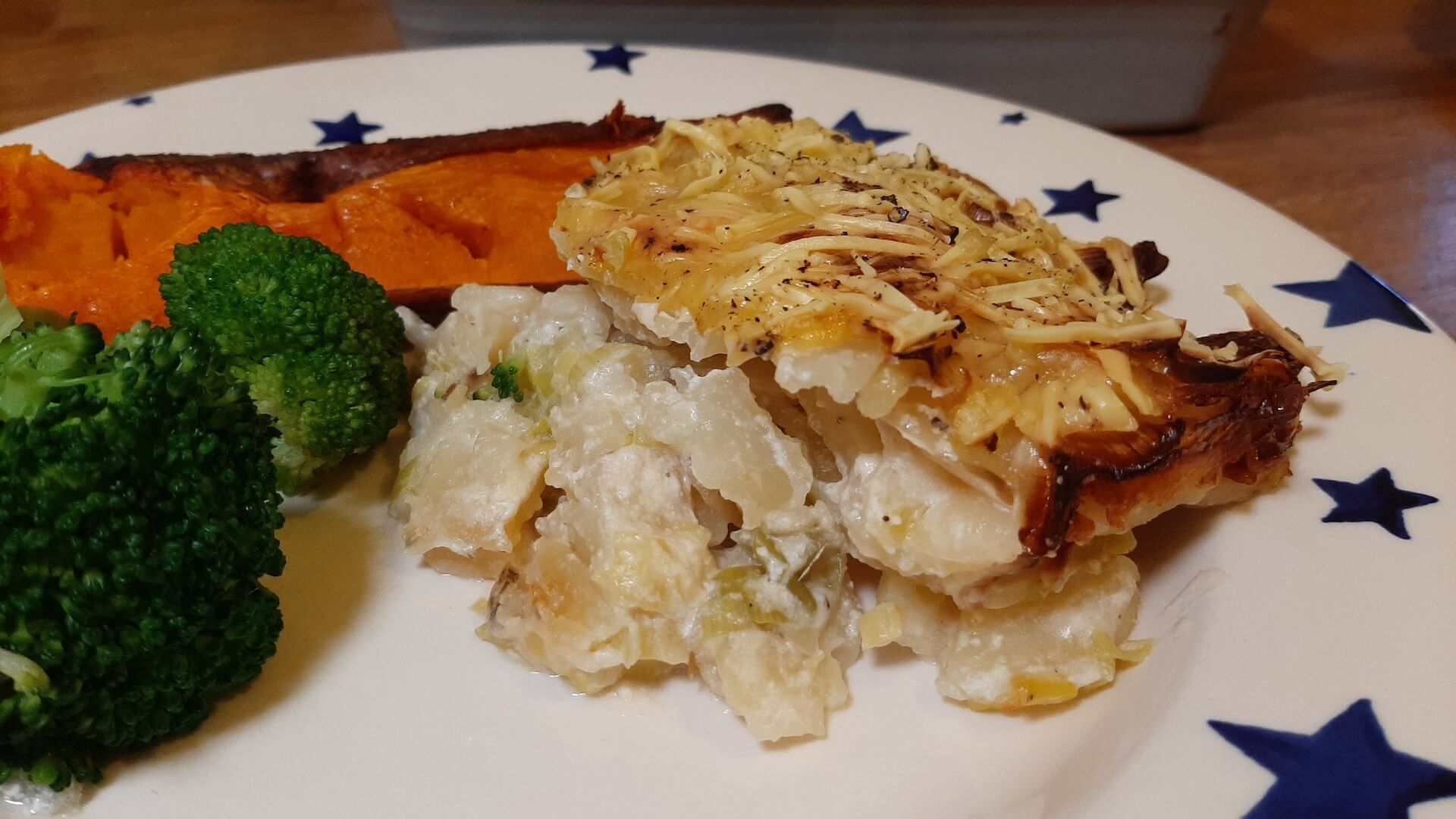 Vegan Leek and Potato Gratin