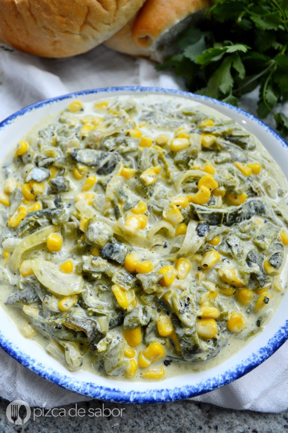 Rajas cremosas