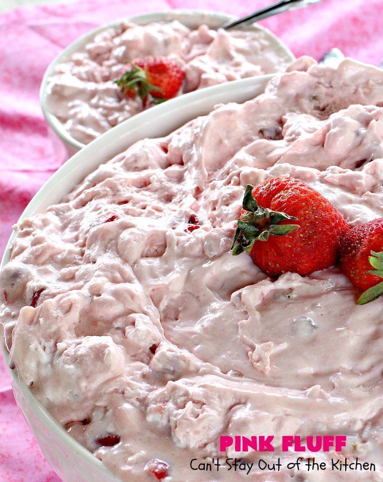 Pink Fluff Dessert