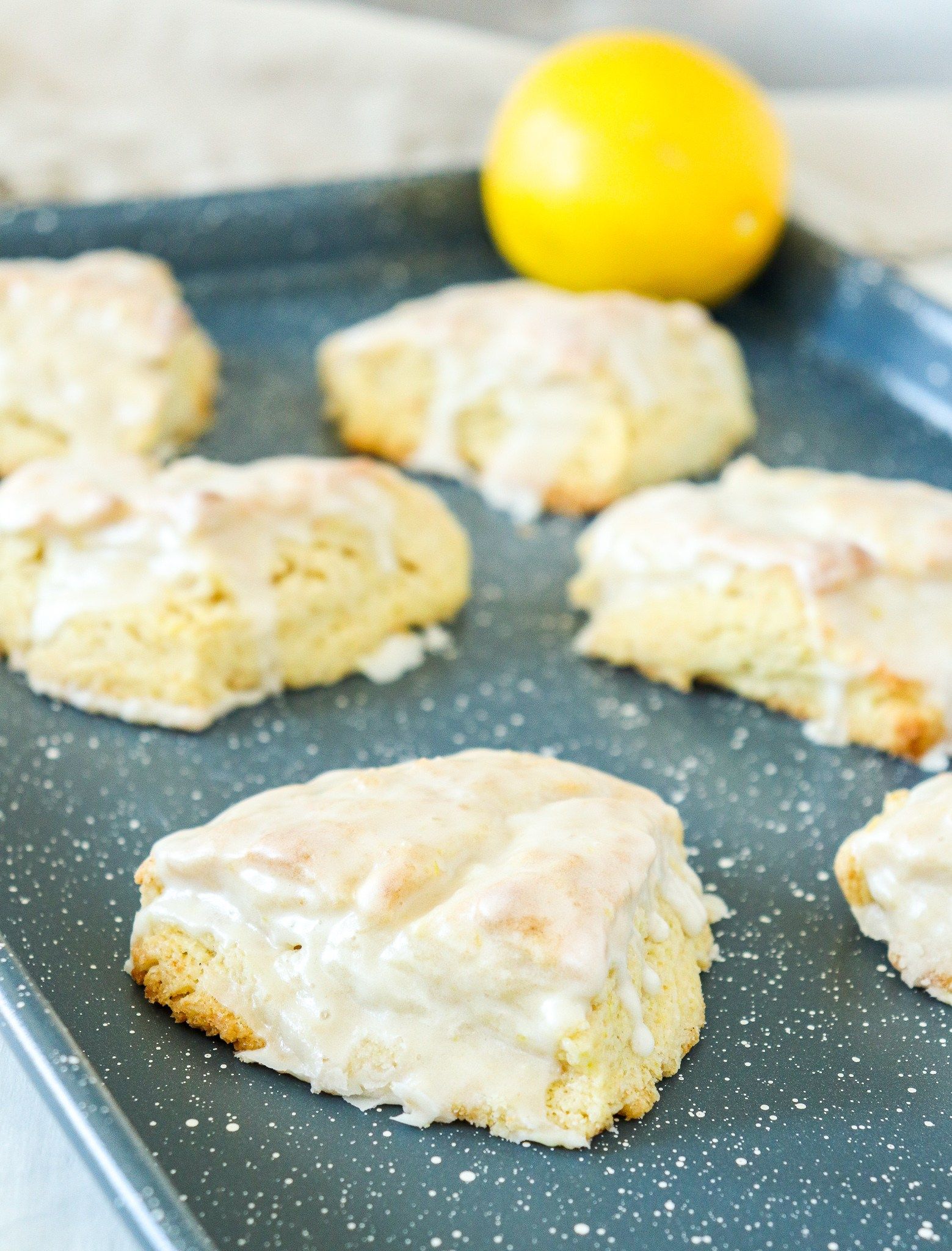 3 Ingredient Lemon Scones