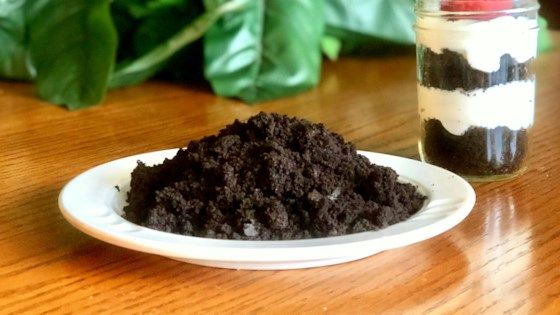 Homemade OREO cookie crumbs