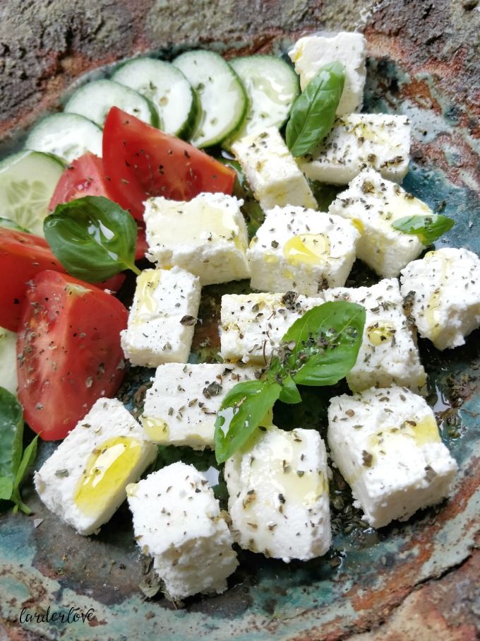 Homemade Feta Cheese