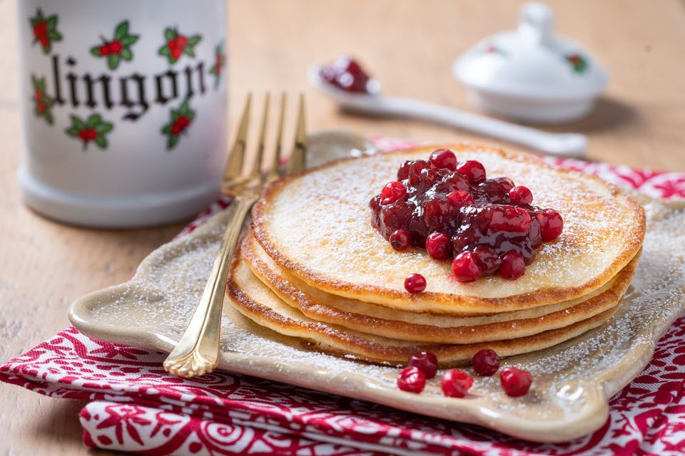 Fluffy Norwegian Pancakes