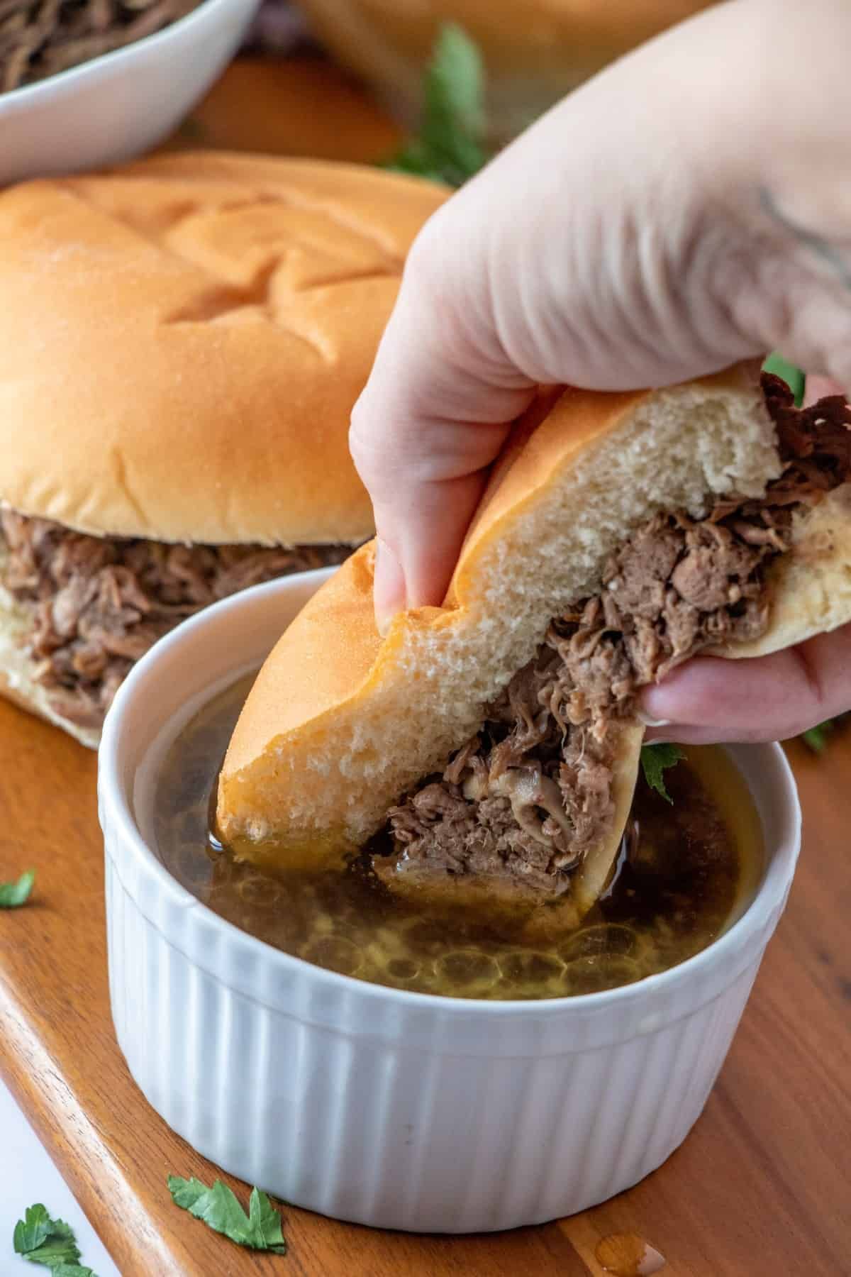 A mouth-watering array of sandwiches, sliders, and wraps.