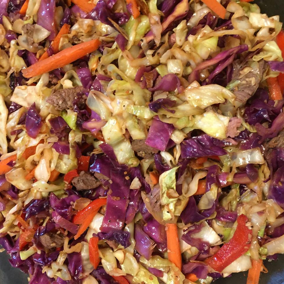 Addictive Asian Beef Slaw