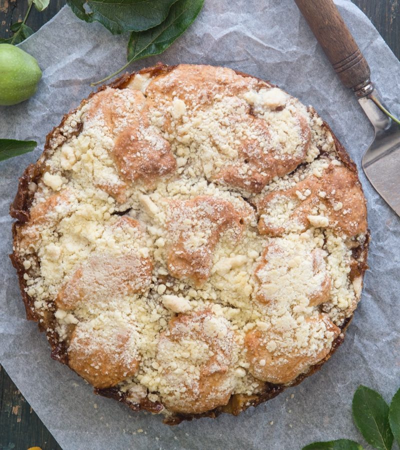Apple Streusel Cake