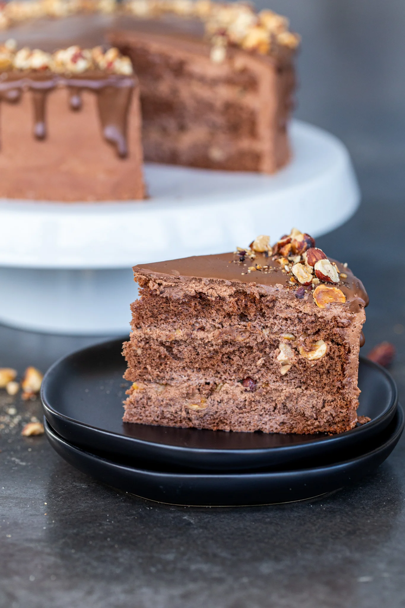 Chocolate Hazelnut Cake