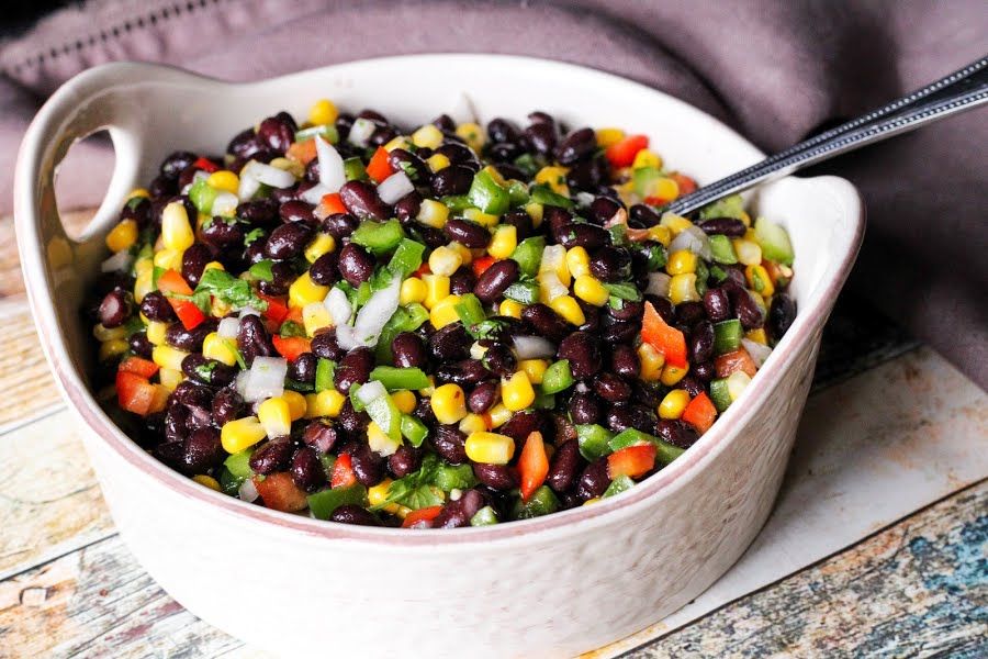 Sweet n' Spicy Black Bean Salad
