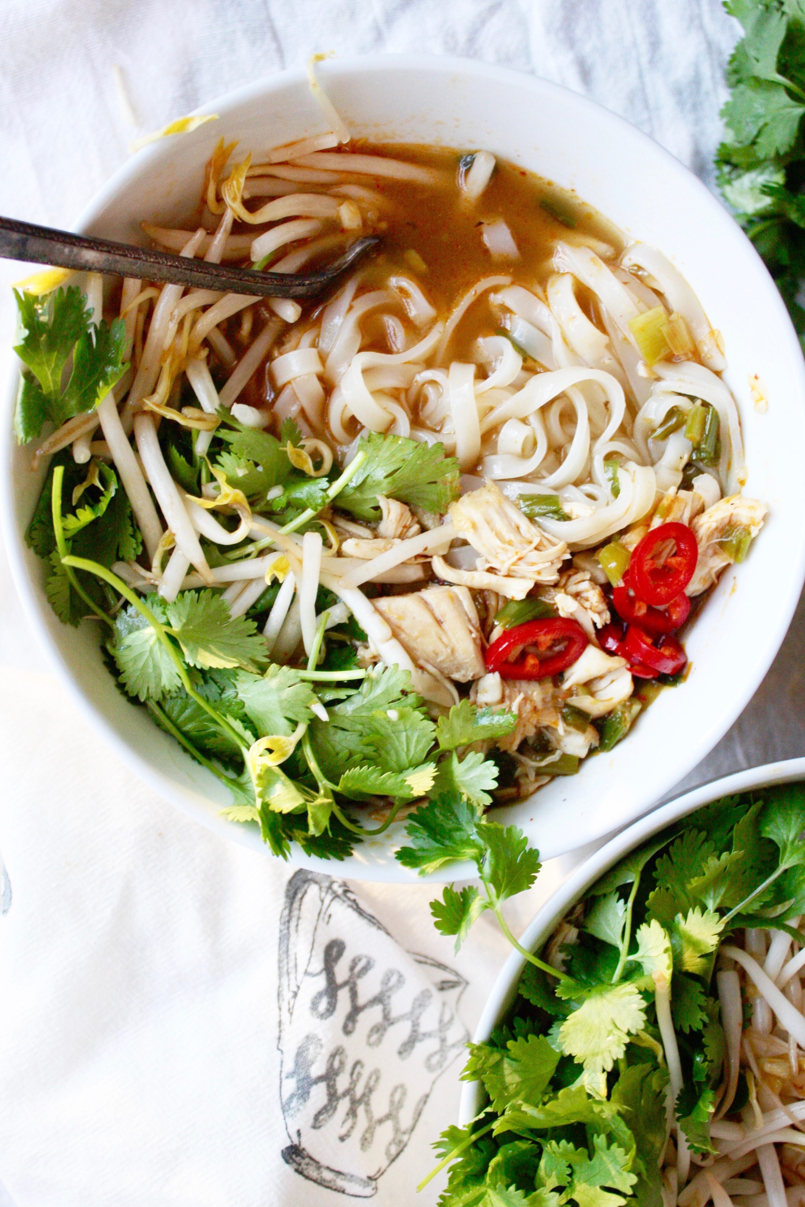 Spicy Thai Noodle Bowls