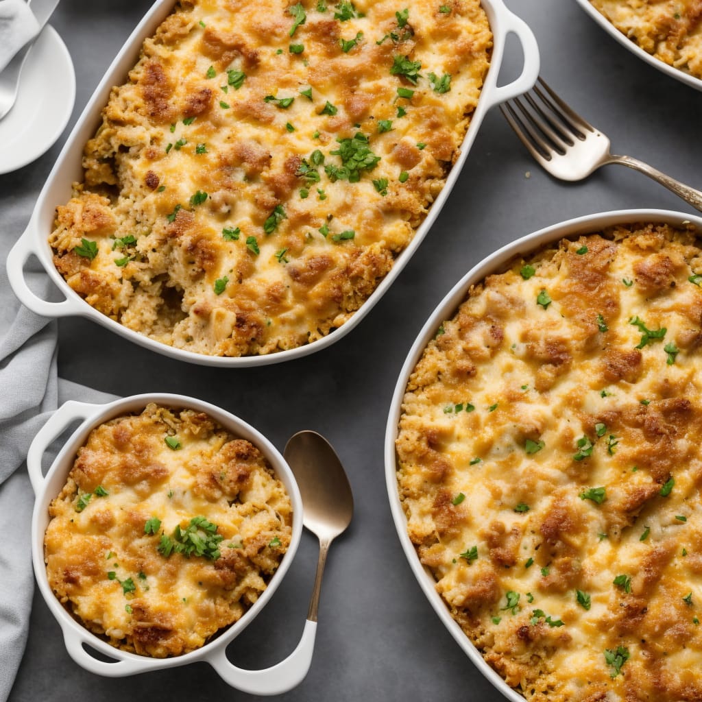Aunt Jewel's Chicken Dressing Casserole
