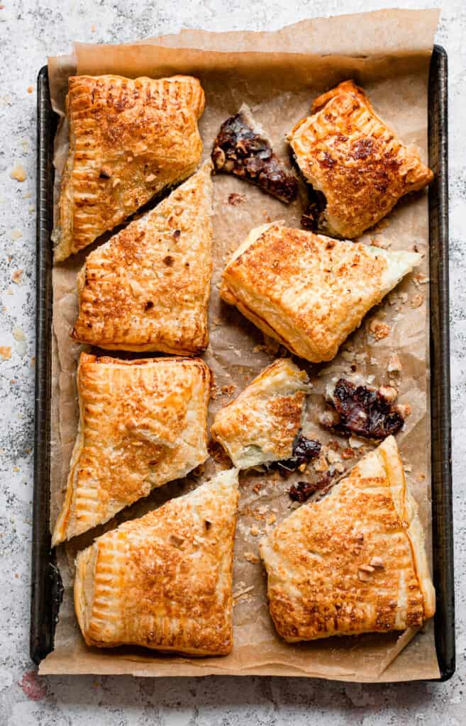 Easy Nutella Puff Pastry