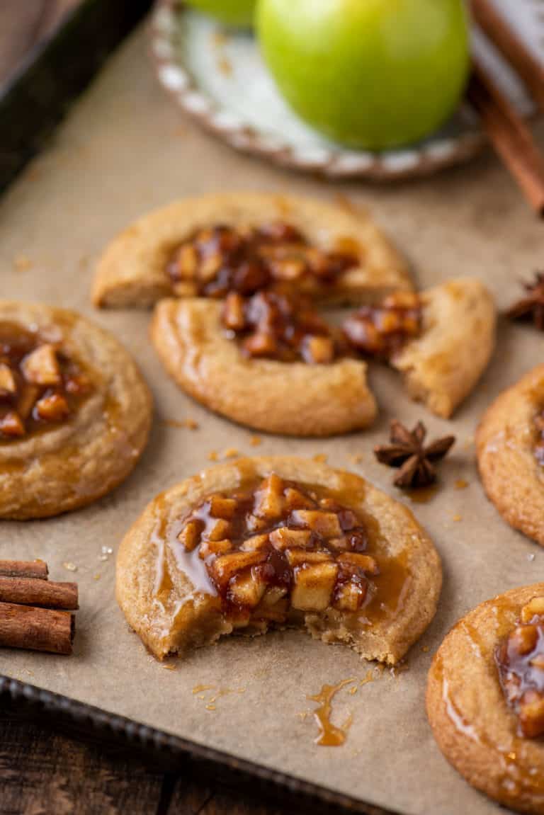 Soft and Chewy Apple Pie Cookies