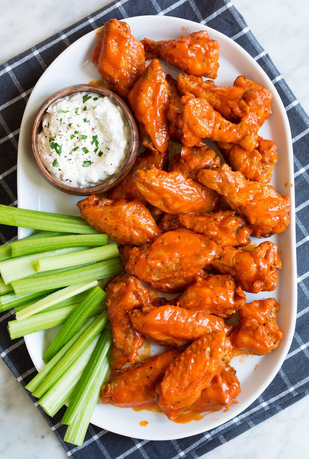 Baked Buffalo Wings