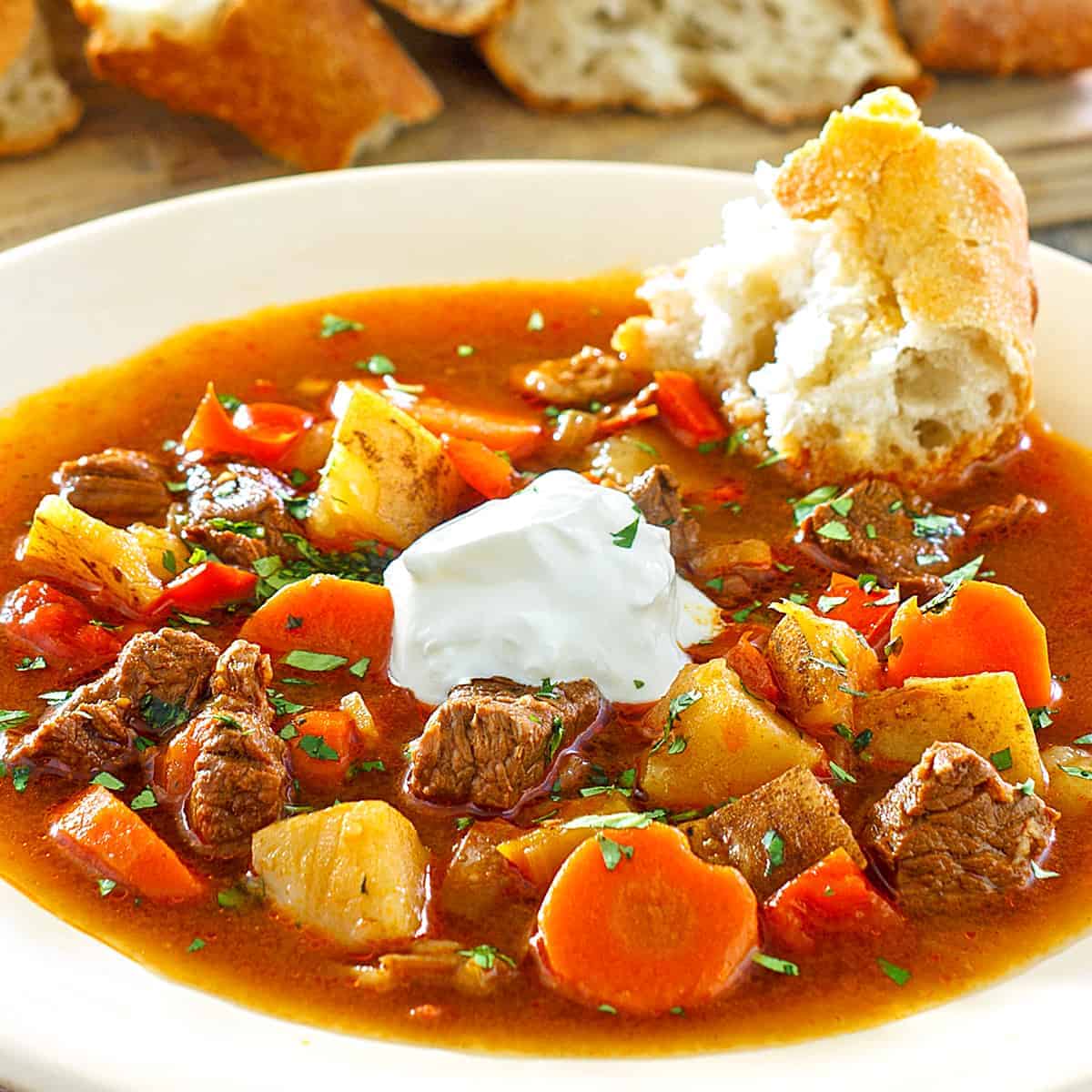 Authentic Hungarian Goulash
