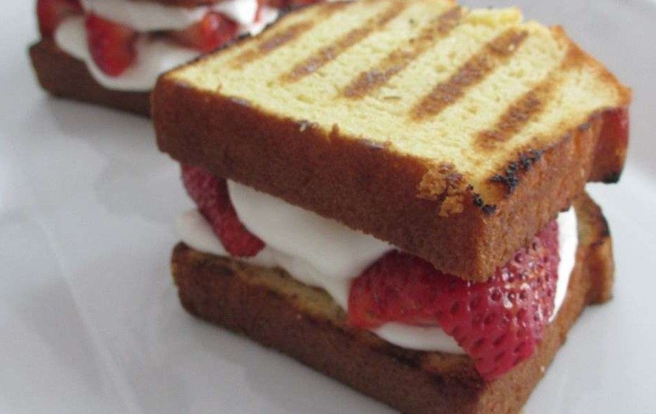 Grilled Strawberry Shortcake