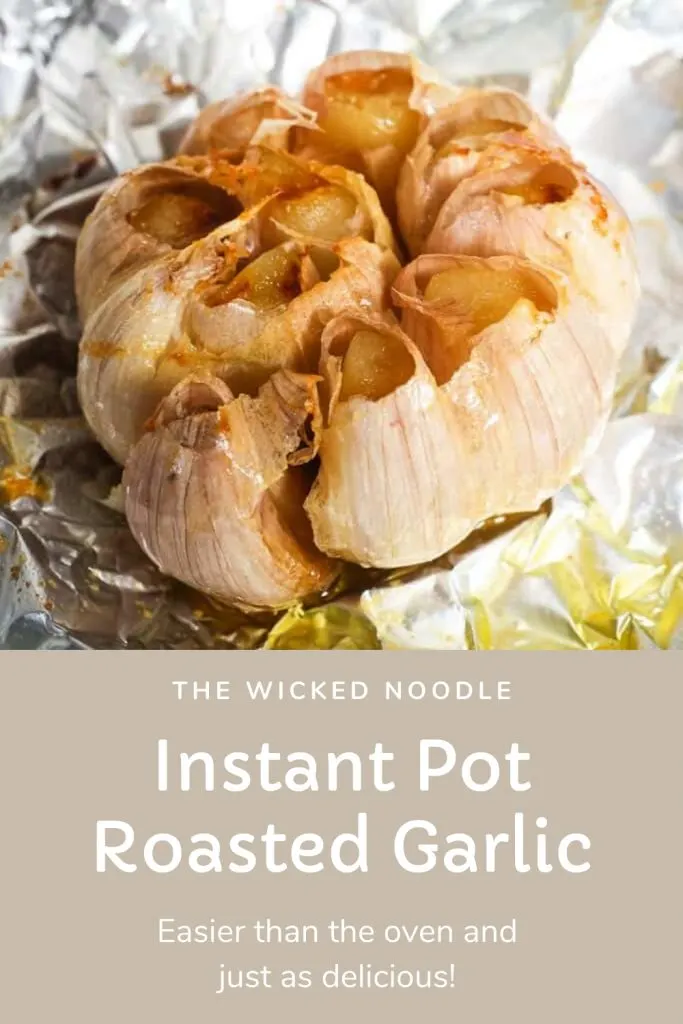 Instant Pot Roasted Garlic